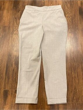 Rachel Zoe pull on cropped pants grey